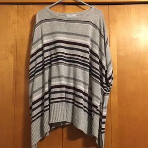 Loft oversized poncho
